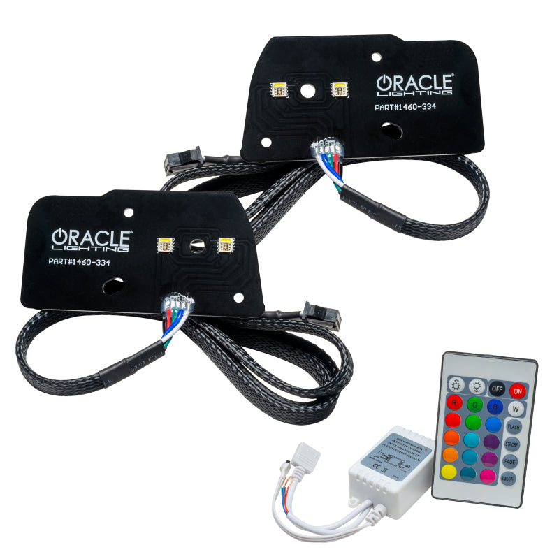 Oracle 21-22 Ford F-150 ColorSHIFT RGB+W Headlight DRL Upgrade Kit w/ Simple Controller SEE WARRANTY