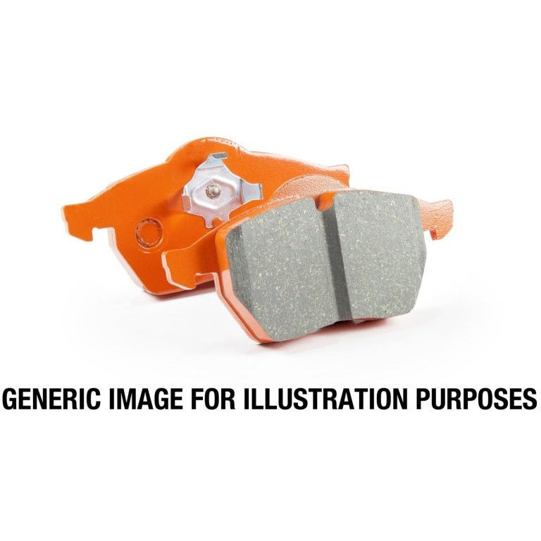 EBC 03-04 Cadillac XLR 4.6 Orangestuff Rear Brake Pads EBC Brake Pads - Performance