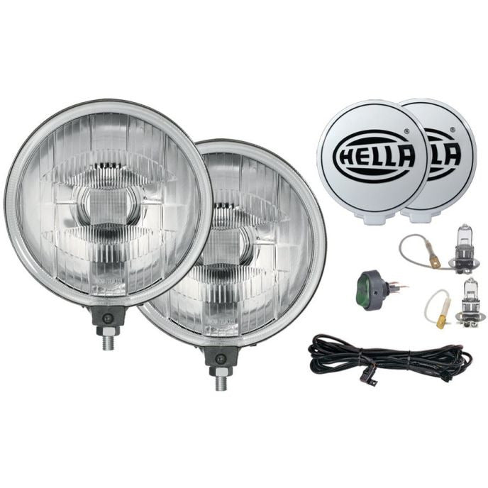 Hella 500 Series 12V/55W Halogen Driving Lamp Kit Hella Fog Lights