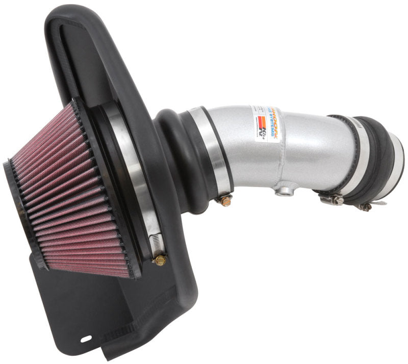 K&N 14-16 Kia Soul L4 2.0L Typhoon Cold Air Intake Aluminum Silver