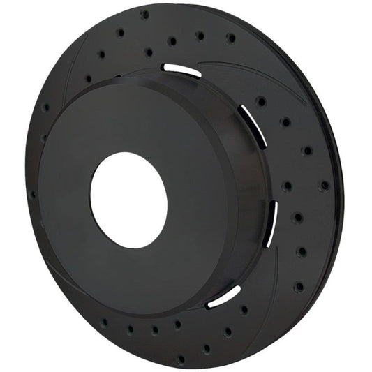 Wilwood Rotor-1.91in Offset-SRP-BLK-Drill-LH 11.00 x .810 - Blank Wilwood Brake Rotors - 2 Piece