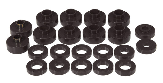 Prothane 76-79 Jeep CJ5/CJ7 Body Mount 22 Bushing Kit - Black