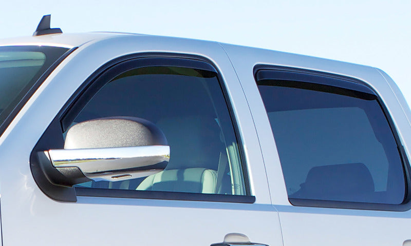 Lund 09-14 Ford F-150 SuperCrew Ventvisor Elite Window Deflectors - Smoke (4 Pc.)