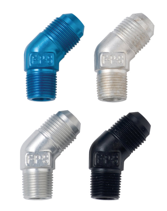 Fragola -4AN x 1/8 NPT 45 Degree Adapter