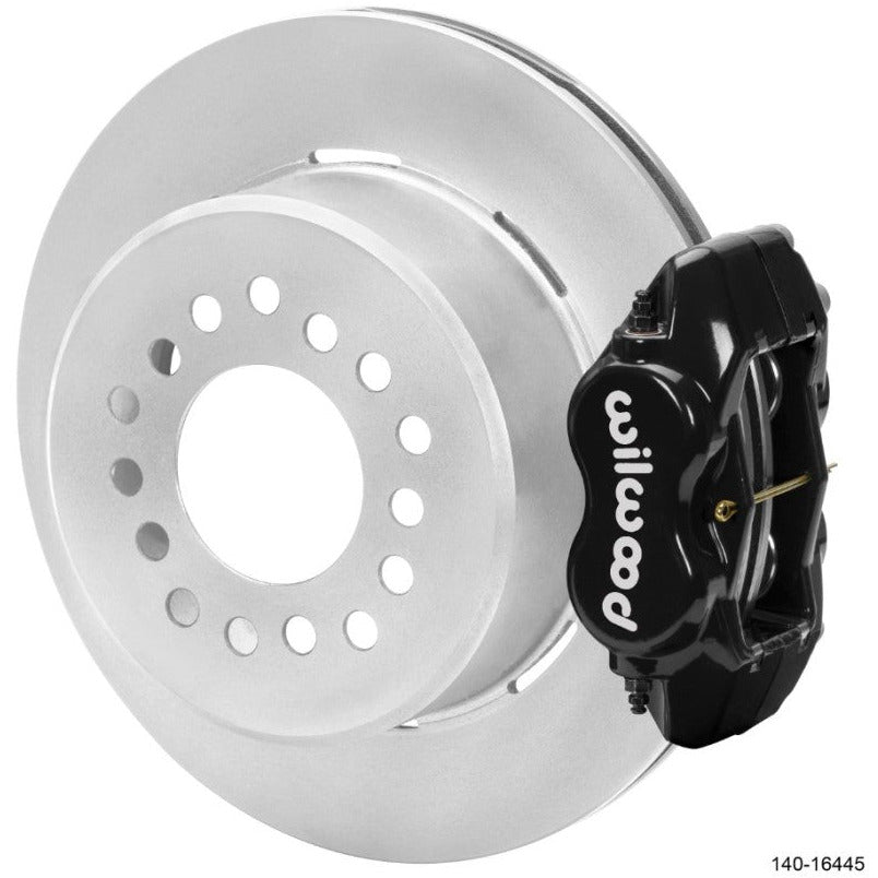 Wilwood Chevrolet 7-5/8in Rear Axle Dynalite Disc Brake Kit 12.19in Rotor -Black Caliper Wilwood Big Brake Kits