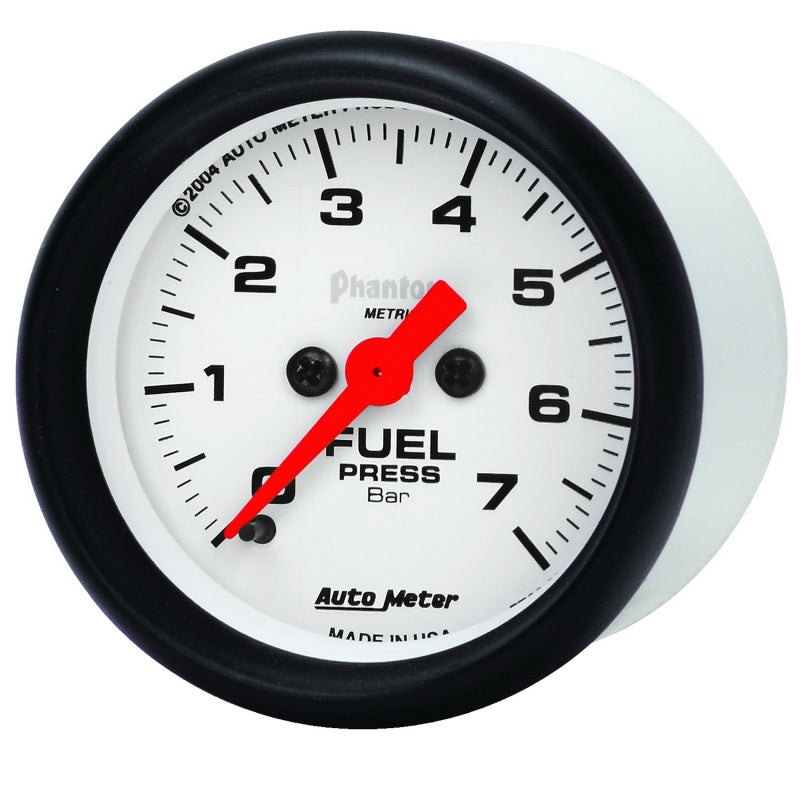 AutoMeter Gauge Fuel Pressure 2-1/16in. 7Bar Digital Stepper Motor Phantom AutoMeter Gauges