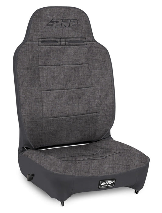 PRP Enduro High Back Reclining Suspension Seat (Driver Side) - All Grey