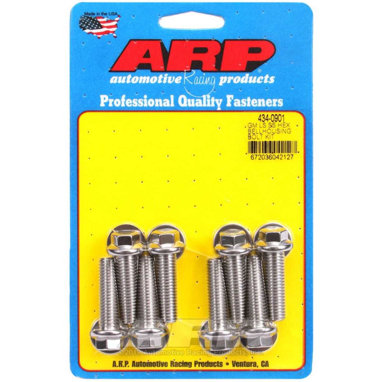 ARP GM LS Hex Bellhousing Bolt Kit ARP Hardware Kits - Other