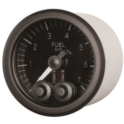 Autometer Stack 52mm 0-7 Bar M10 Male Pro-Control Fuel Pressure Gauge - Black AutoMeter Gauges