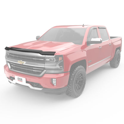 EGR 14+ Chev Silverado LD Superguard Hood Shield - Matte (301575)