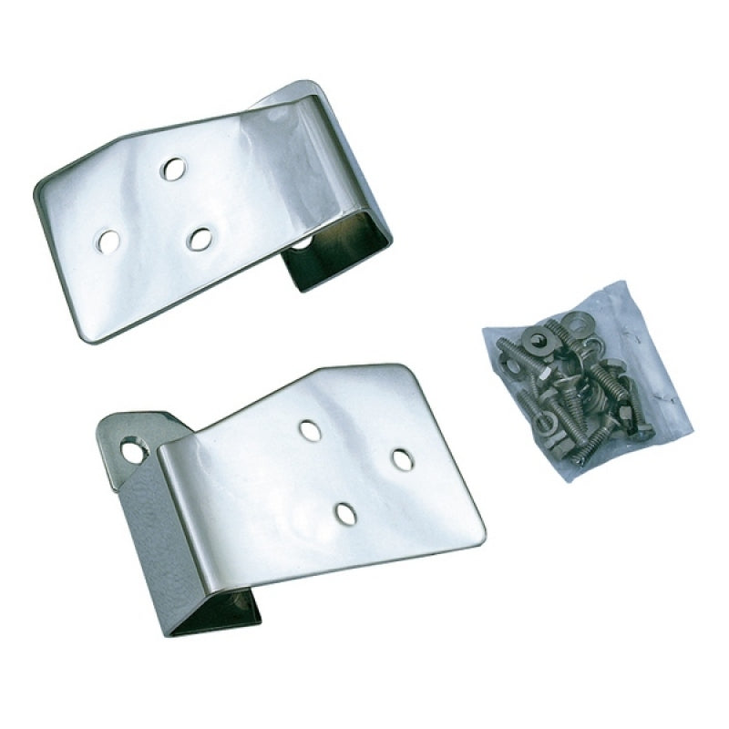 Rugged Ridge 03-06 Jeep Wrangler TJ/LJ Stainless Steel Mirror Relocation Brackets Rugged Ridge Exterior Trim