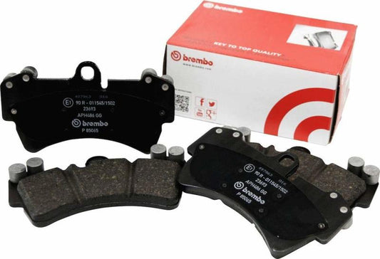 Brembo 07-11 Dodge Nitro/07-17 Wrangler/2018 Wrangler JK Rear Premium NAO Ceramic OE Equivalent Pad