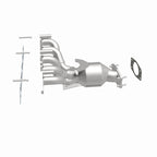 MagnaFlow Direct Fit Catalytic Converter 01-05 Volvo S60 2.4L / V70 2.4L