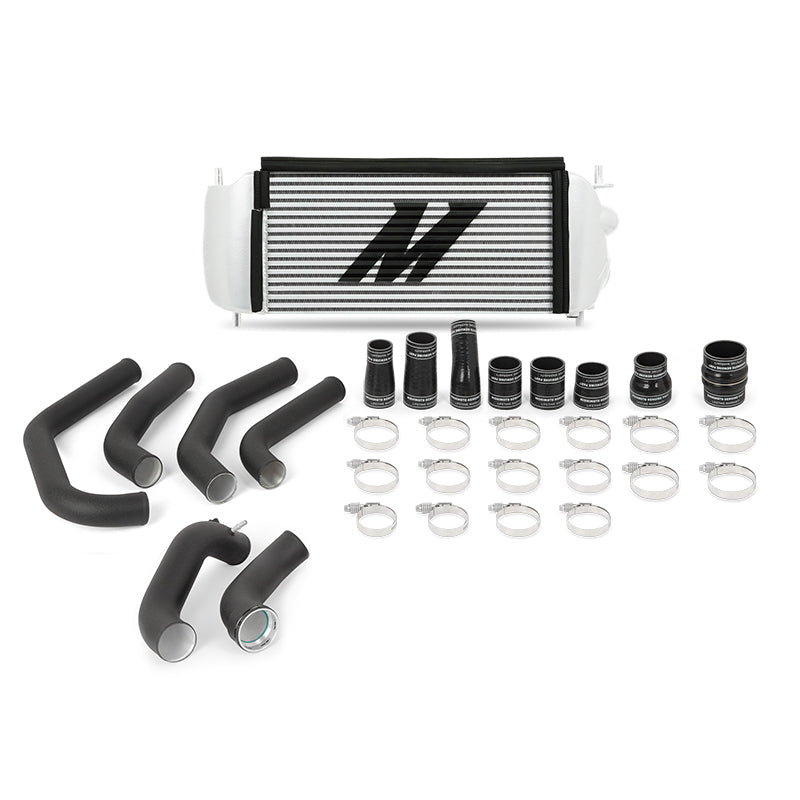 Mishimoto 15-17 Ford F-150 2.7L EcoBoost Silver Performance Intercooler Kit w/ Black Pipes