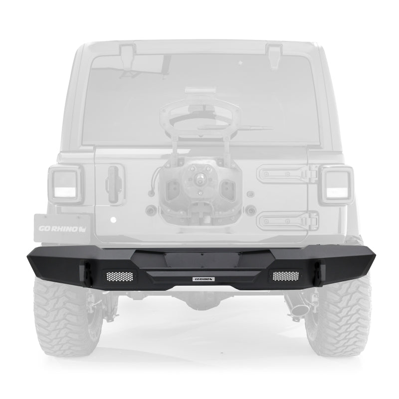 Go Rhino 18-20 Jeep Wrangler JL/JLU Trailline Rear Full Width Bumper