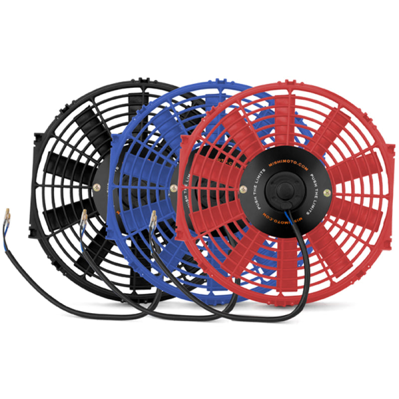 Mishimoto 12 Inch Red Electric Fan 12V Mishimoto Fans & Shrouds