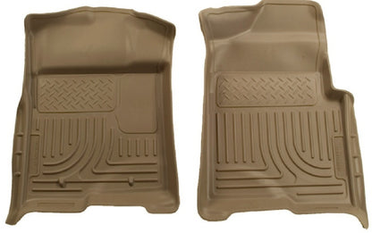 Husky Liners 09-12 Ford F-150 Regular/Super/Super Crew Cab WeatherBeater Tan Floor Liners