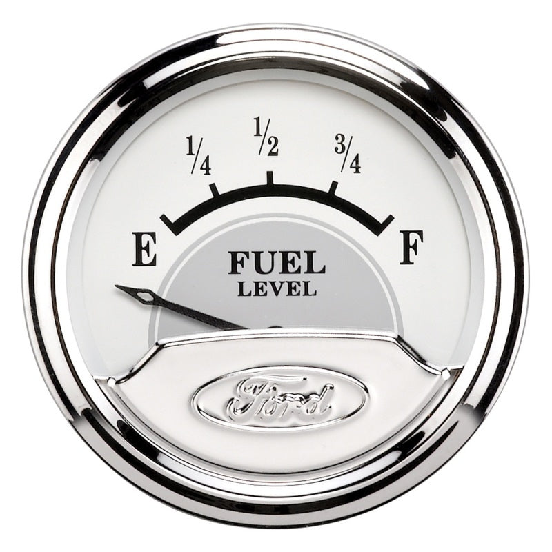 AutoMeter Gauge Fuel Level 2-1/16in. 240 Ohm(e) to 33 Ohm(f) Elec Ford Masterpiece AutoMeter Gauges