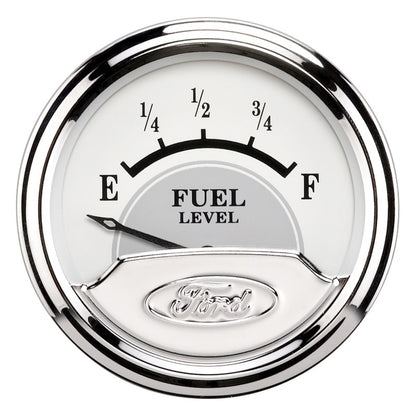 AutoMeter Gauge Fuel Level 2-1/16in. 240 Ohm(e) to 33 Ohm(f) Elec Ford Masterpiece AutoMeter Gauges