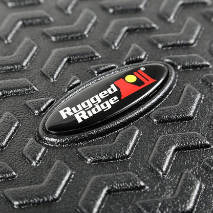 Rugged Ridge Floor Liner Cargo Black 2015-2019 Jeep Renegade Rugged Ridge Floor Mats - Rubber