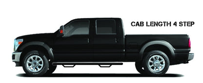 N-Fab Nerf Step 99-06 Chevy-GMC 2500/3500 Ext. Cab - Tex. Black - Cab Length - 3in