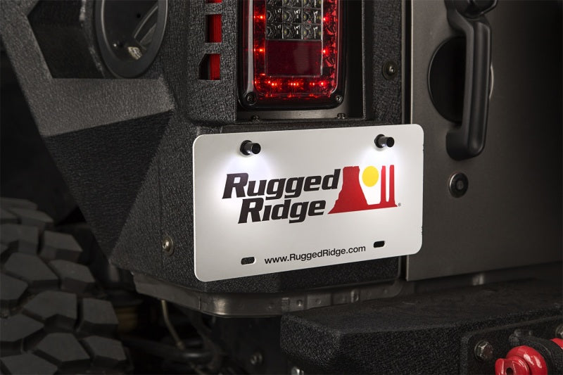 Rugged Ridge LED License Plate Bolts Rugged Ridge Apparel