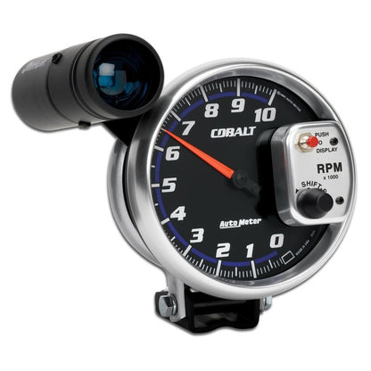 Autometer Cobalt 5 inch 10000 RPM Tachometer w/ Shift Light AutoMeter Gauges