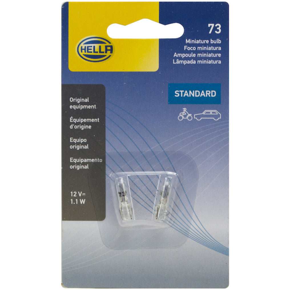 Hella Bulb 73 12V 11W W21X49D T175 (2) Hella Bulbs