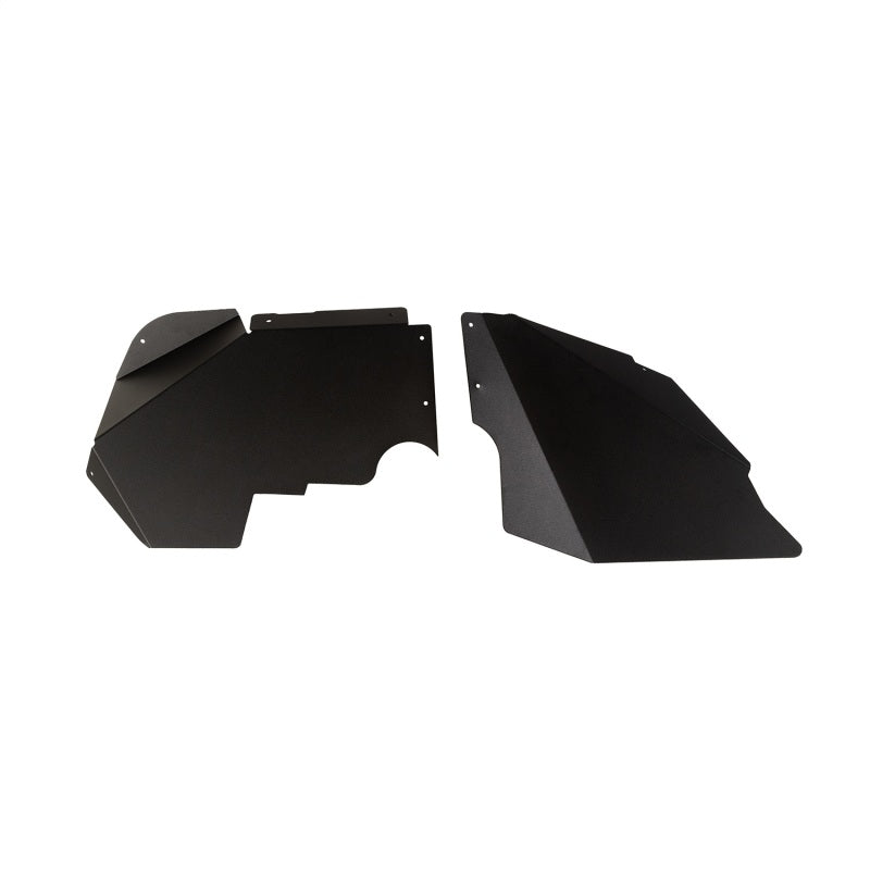 Rugged Ridge Aluminum Fender Liners Front Black 07-18 Jeep Wrangler JK/JKU Rugged Ridge Fender Flares