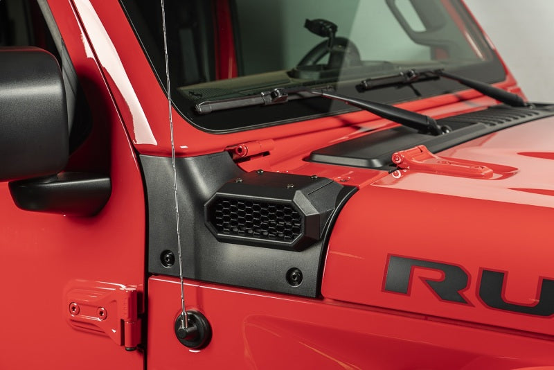 Rugged Ridge AmFib Low Mount Snorkel 18-20 Jeep Wrangler JL 2020 JT Rugged Ridge Air Intake Components