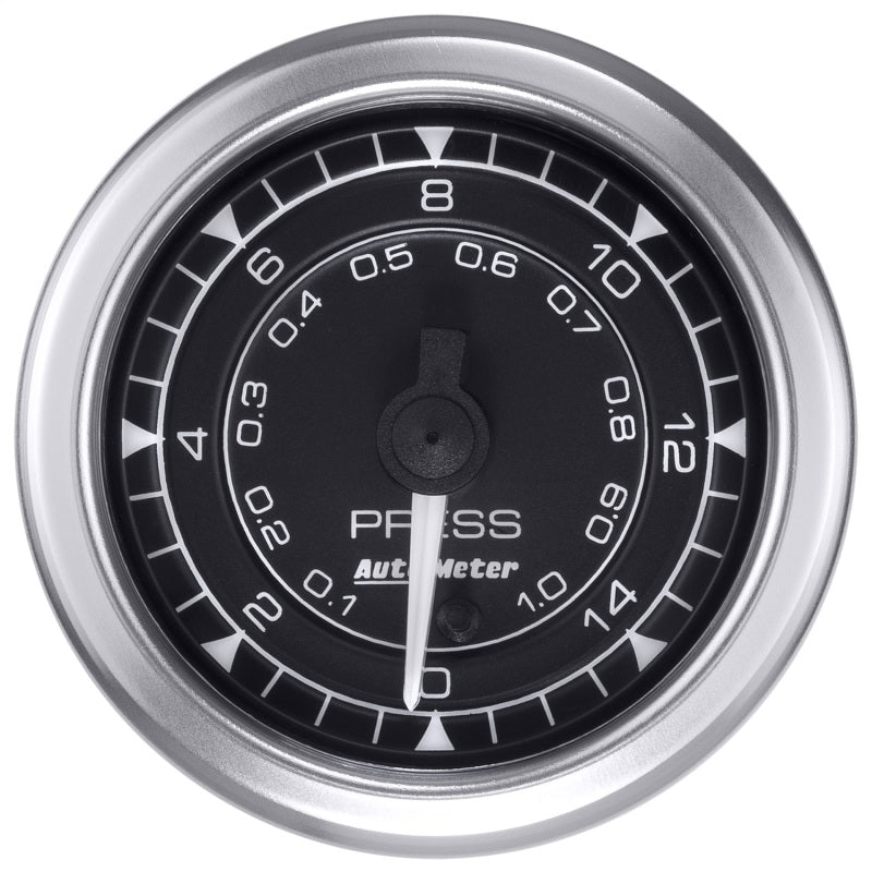 Autometer Chrono 2-1/16in 15PSI Pressure Gauge AutoMeter Gauges