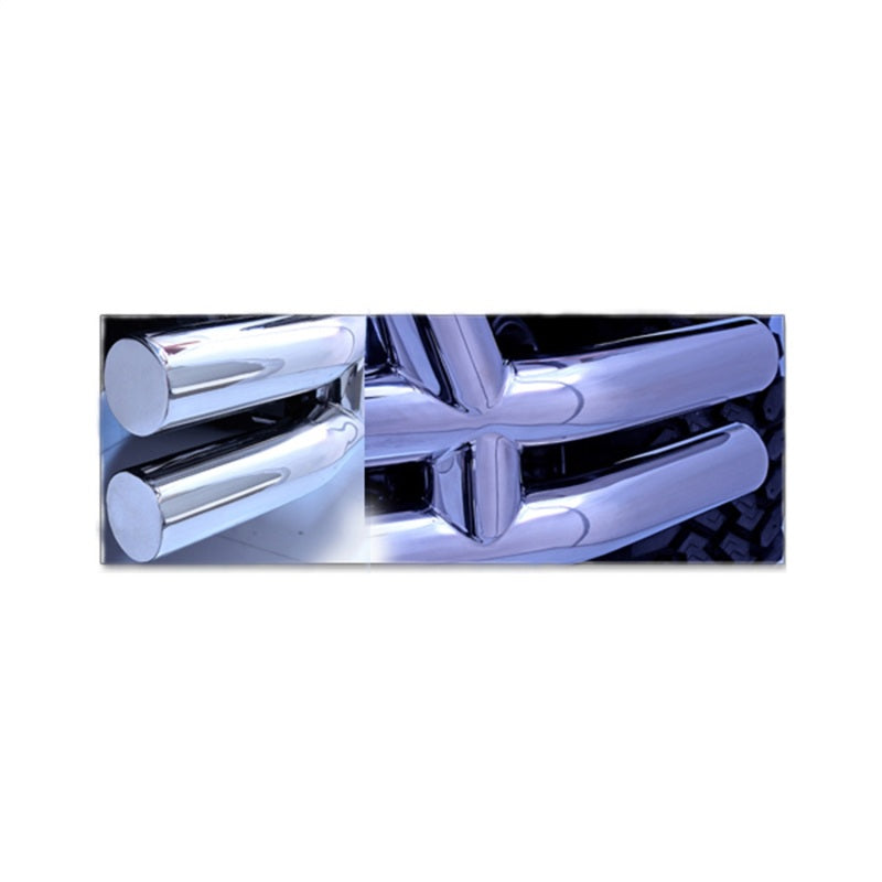 Rugged Ridge 3-In Double Tube Front Bumper SS 76-06 Models Rugged Ridge Bumper Accessories