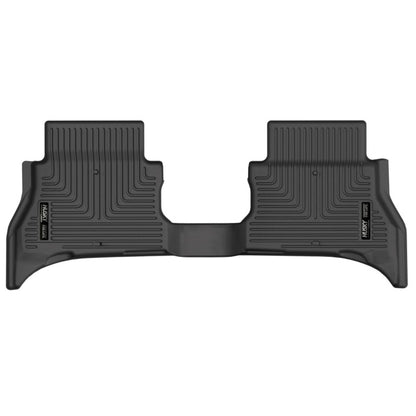 Husky Liners 21-24 Jeep Wrangler UL Rubicon 4xe Hybrid WeatherBeater 2nd Seat Floor Liner - Black