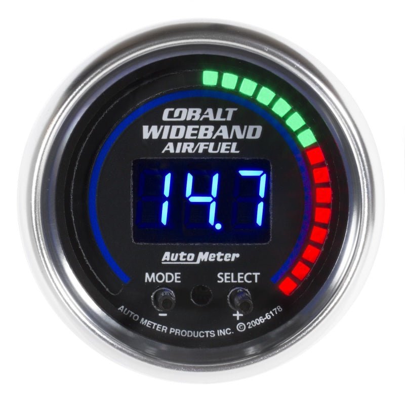 Autometer Cobalt 52mm Wideband Air/Fuel Gauge AutoMeter Gauges