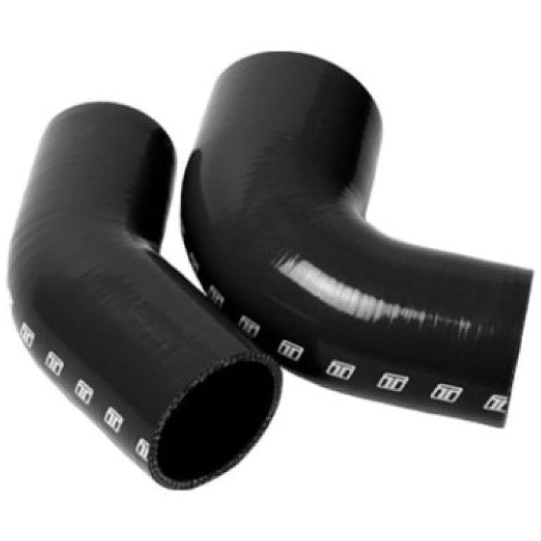 Turbosmart 45 Reducer Elbow 2.75in-3.00in - Black Turbosmart Silicone Couplers & Hoses