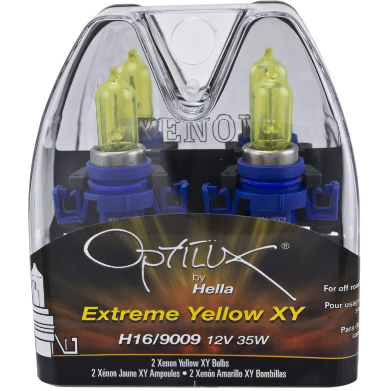 Hella H16/9009 12V 35W Xen Pure Yellow XY Bulb (Pair) Hella Bulbs