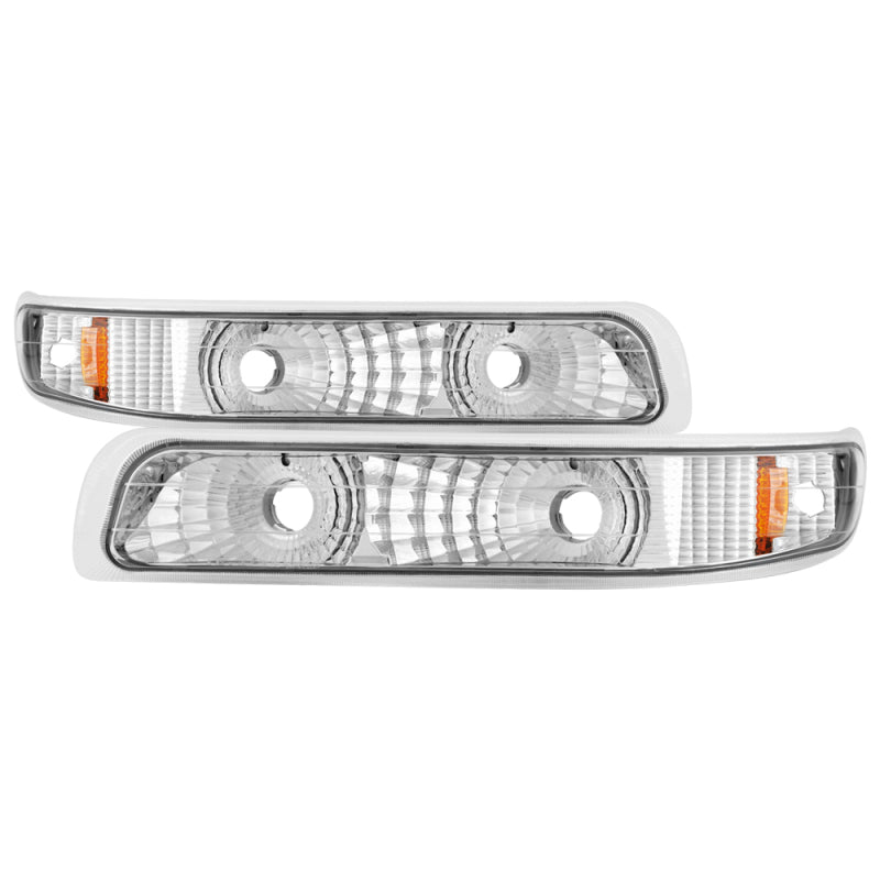 Xtune Chevy Silverado 99-02 / Chevy Suburban/TahOE 00-06 Amber Bumper Lights Euro CBL-JH-CS99-AM-E SPYDER Tail Lights