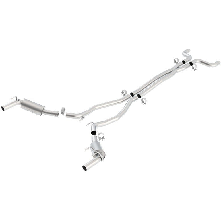 Borla 10-13 Chevy Camaro SS 6.2L V8 ATAK Catback Exhaust Incl. X Pipe works w/GFX Package Borla Catback