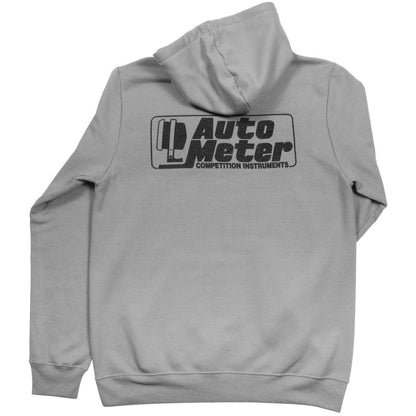 Autometer Gray Competition Pullover Hoodie - Adult Large AutoMeter Apparel