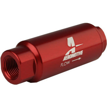 Aeromotive SS Series In-Line Fuel Filter - 3/8in NPT - 40 Micron Fabric Element Aeromotive Fuel Filters