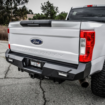 Westin 17-20 Ford F-250/350 Pro-Series Rear Bumper - Textured Black