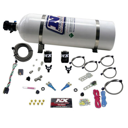 Nitrous Express GM TBI Nitrous Kit (50-125HP) w/15lb Bottle