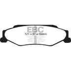 EBC 03-04 Cadillac XLR 4.6 Greenstuff Rear Brake Pads EBC Brake Pads - Performance