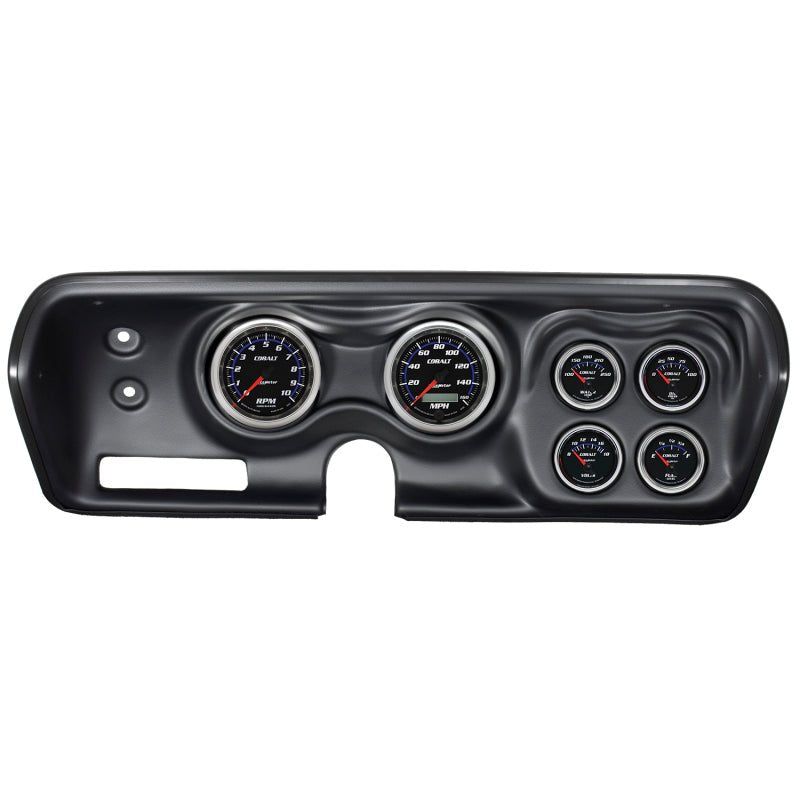 Autometer Cobalt 71-74 Charger/ GTX/ Road Runner Dash Kit 6pc Tach/MPH/Fuel/Oil/WTMP/Volt AutoMeter Gauges