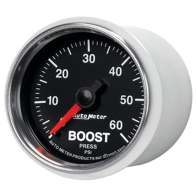 Autometer GS 52mm 0-60 psi Mechanical Boost Gauge AutoMeter Gauges