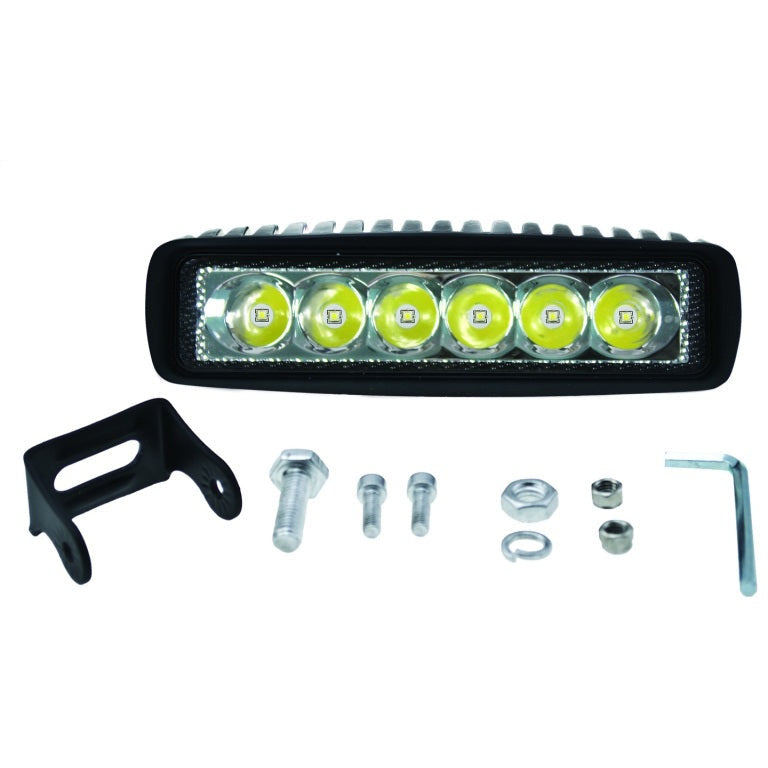 Hella Value Fit Mini 6in LED Light Bar - Spot Hella Light Bars & Cubes