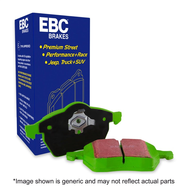 EBC 04-07 Ford Five Hundred 3.0 Greenstuff Rear Brake Pads