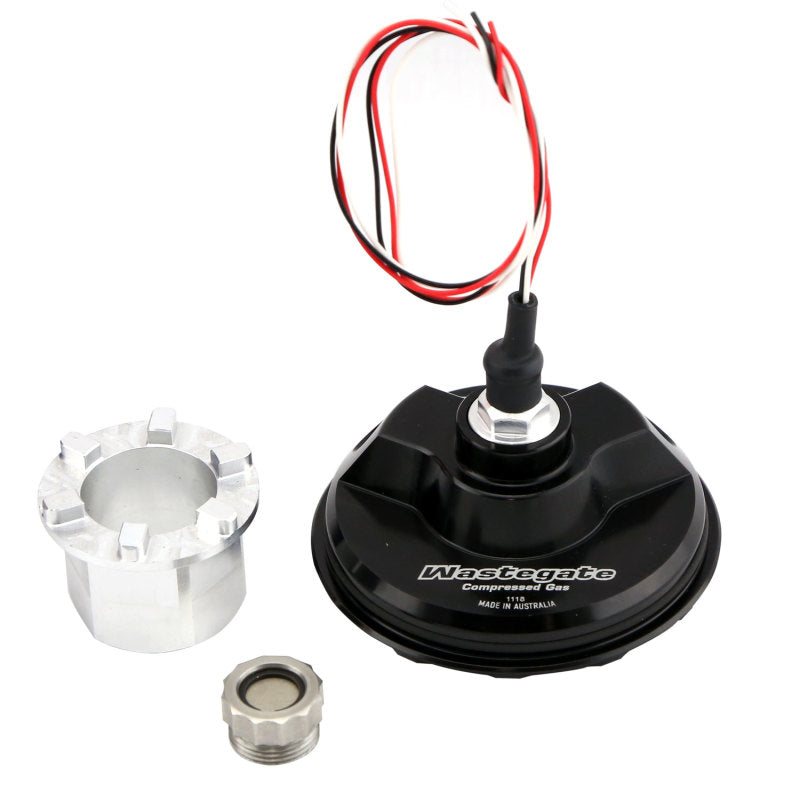 Turbosmart Gen-V WG38/40 CG 74mm Sensor Cap - Black Turbosmart Wastegate Accessories