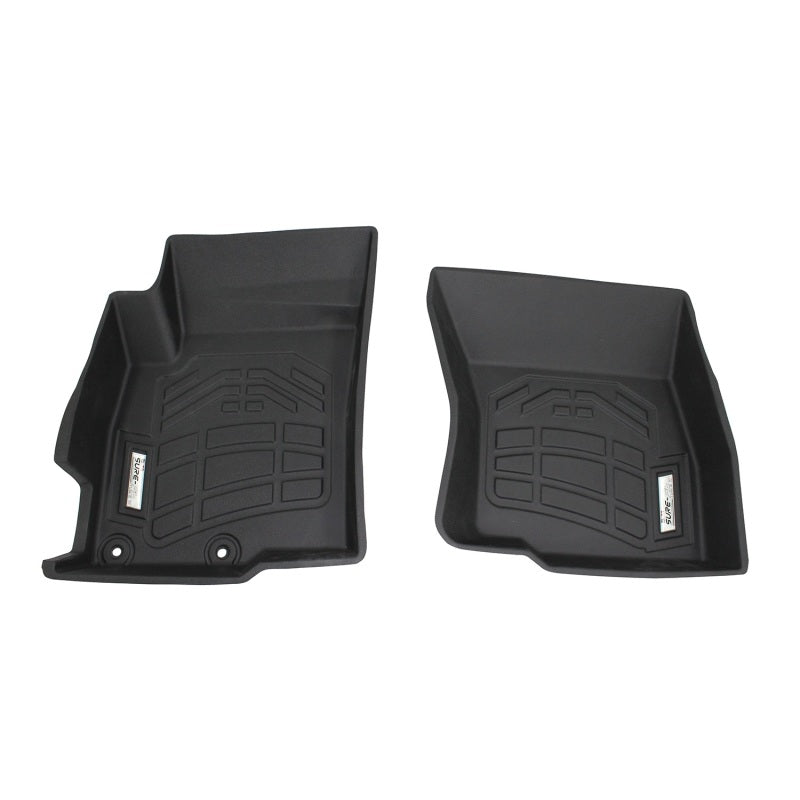 Westin 2016-2018 Mitsubishi Outlander Wade Sure-Fit Floor Liners Front - Black