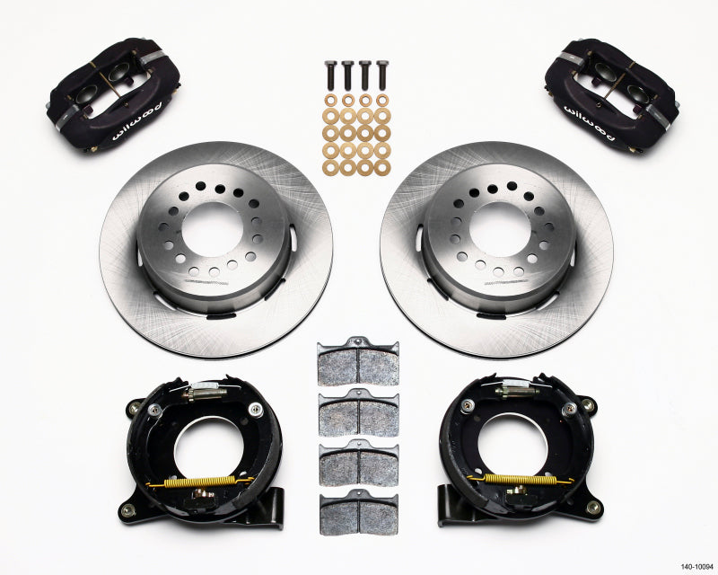 Wilwood Forged Dynalite P/S Park Brake Kit Chevy C-10 2.42 Offset 5-lug